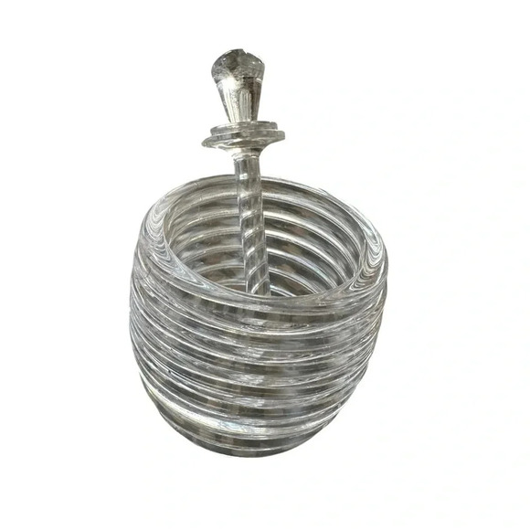 None Other - Honey Cup with Dipper for Honey Pot With Spoon